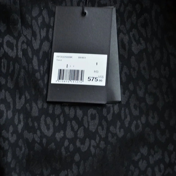 The Kooples White faux fur coat Size 1 - Picture 10 of 12